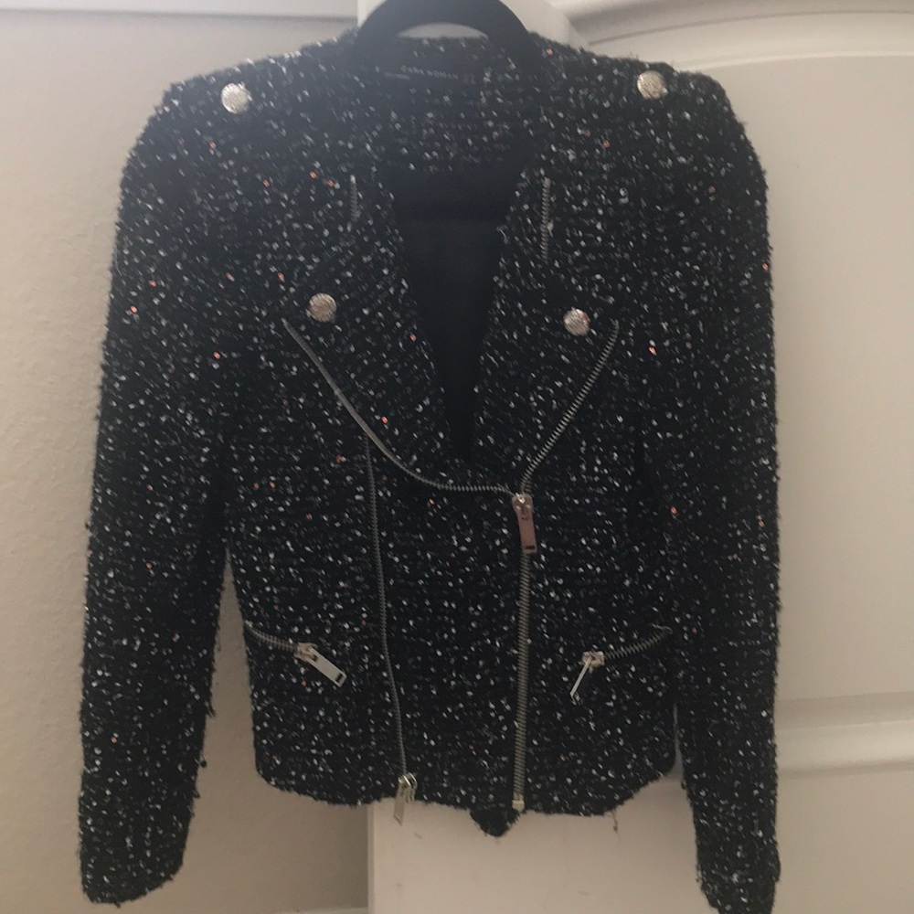 Black Zara jacket